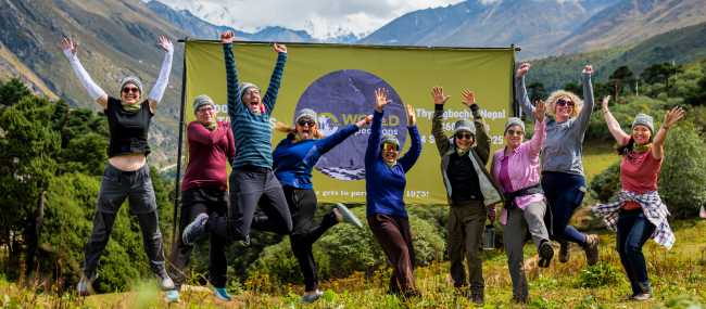 World Expeditions 50th Anniversary Celebration in Thyangboche, Nepal | Lachlan Gardiner