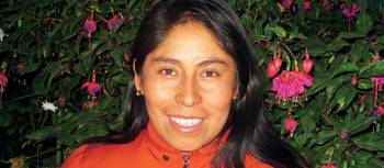Ernestina Valeriano - Peru trekking guide