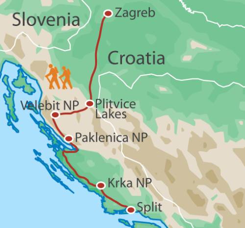 tourhub | UTracks | Croatia Coast and Canyons Walk | CRW