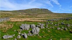 Pen-y-Ghent, Pennine Way,John Millen Pen-y-Ghent and limestone clints