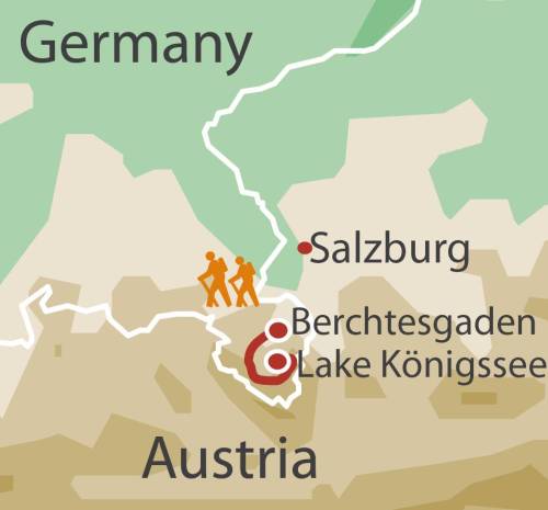 tourhub | UTracks | Walking in Bavaria | Tour Map