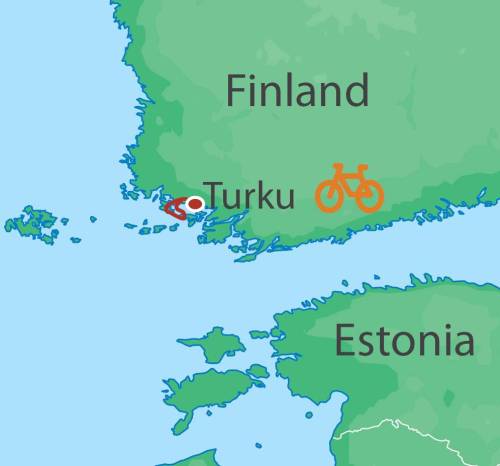 tourhub | UTracks | The Turku Archipelago | Tour Map