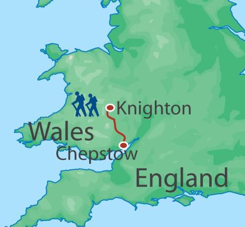 tourhub | Walkers' Britain | Offa's Dyke Path | Tour Map