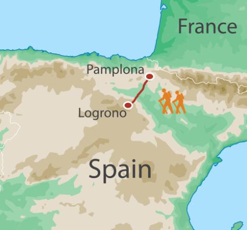 tourhub | UTracks | Camino - Pamplona to Logrono | CTL